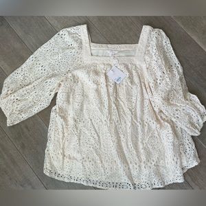 1x plus size Lauren Conrad blouse